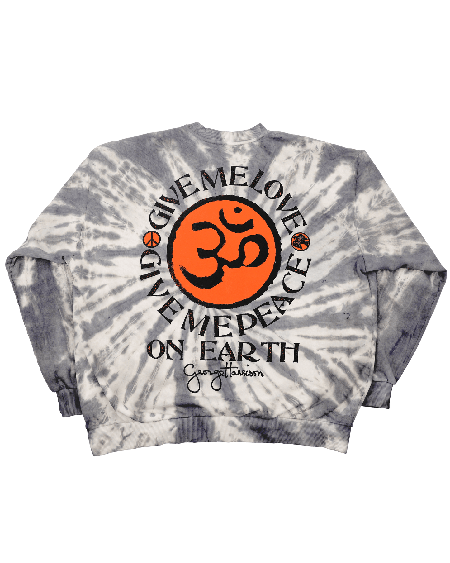 Give Me Love - Tie Dye Fleece Crewneck | Toledope | Hand Dyed 100% Cotton 380GSM