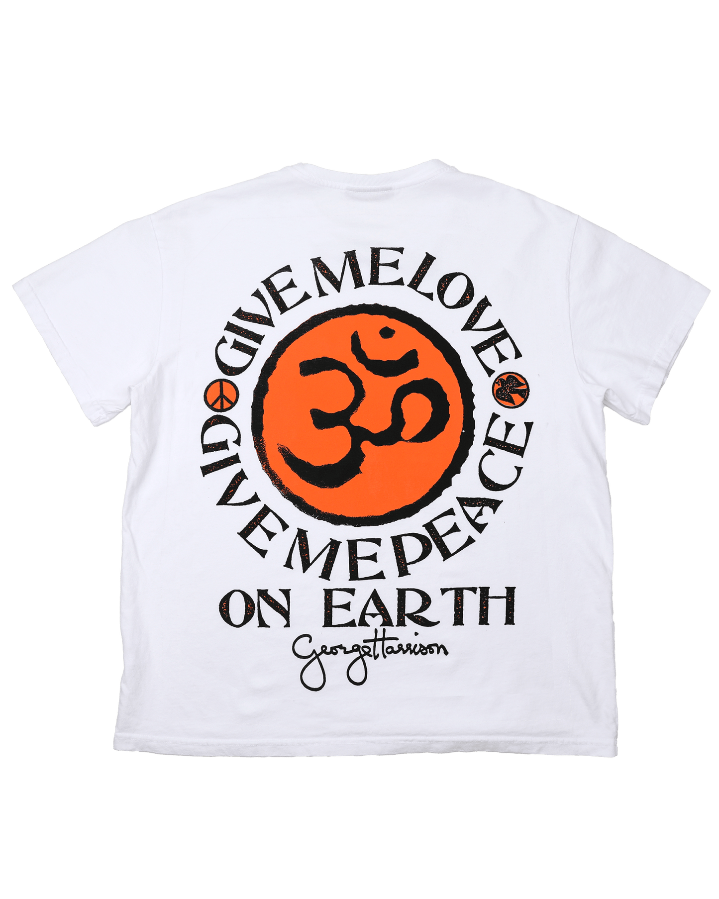 Give Me Love - White Tee | Toledope | Garment Dyed 100% Cotton