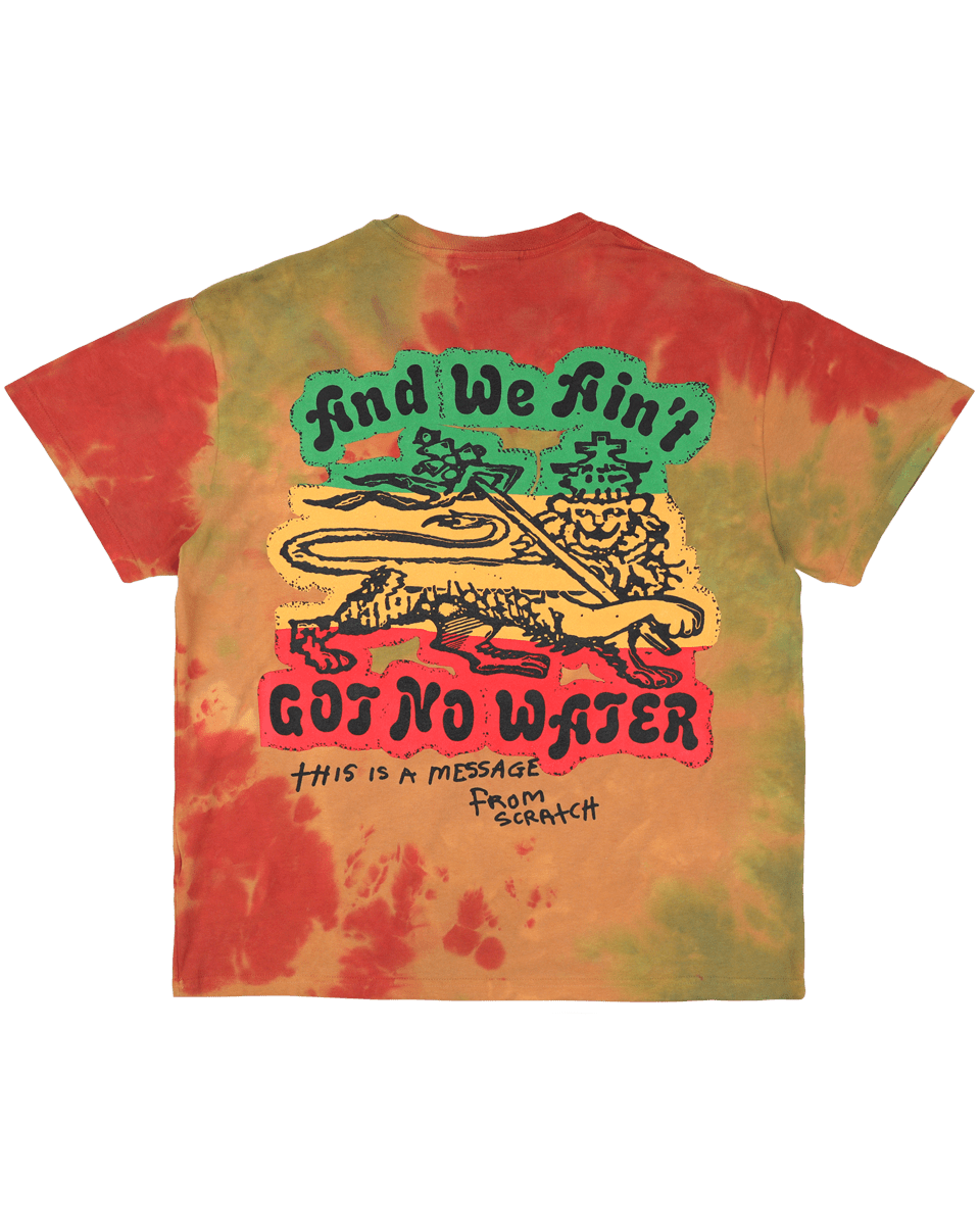 Soul Fire - Tie Dye Tee | Toledope x Lee Scratch Perry | Hand Dyed 100% Cotton