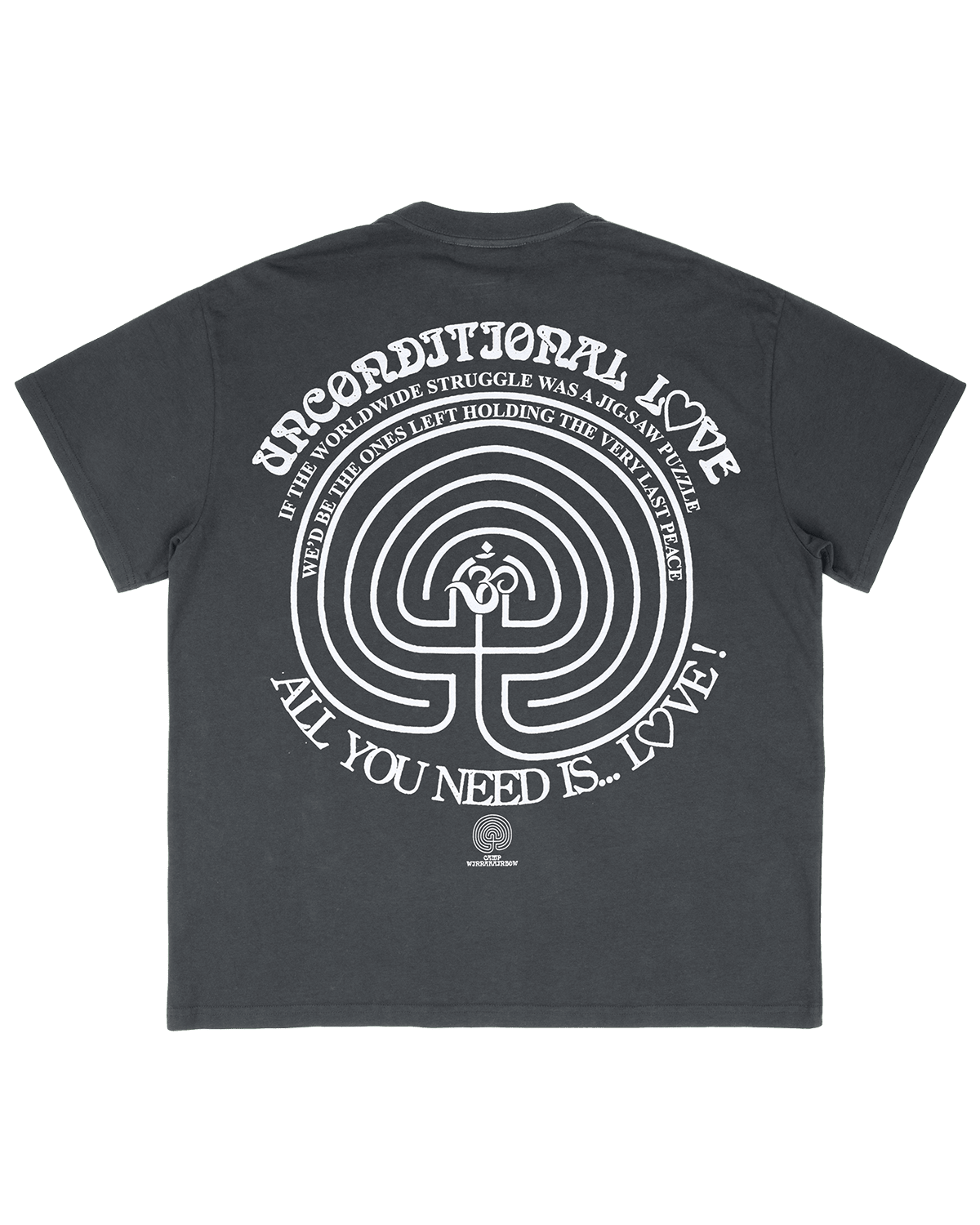 Toward the Fun - Off-Black Tee | Toledope x Wavy Gravy | Garment Dyed 100% Cotton