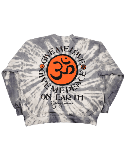 Give Me Love - Tie Dye Fleece Crewneck | Toledope | Hand Dyed 100% Cotton 380GSM