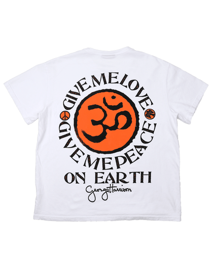 Give Me Love - White Tee | Toledope | Garment Dyed 100% Cotton