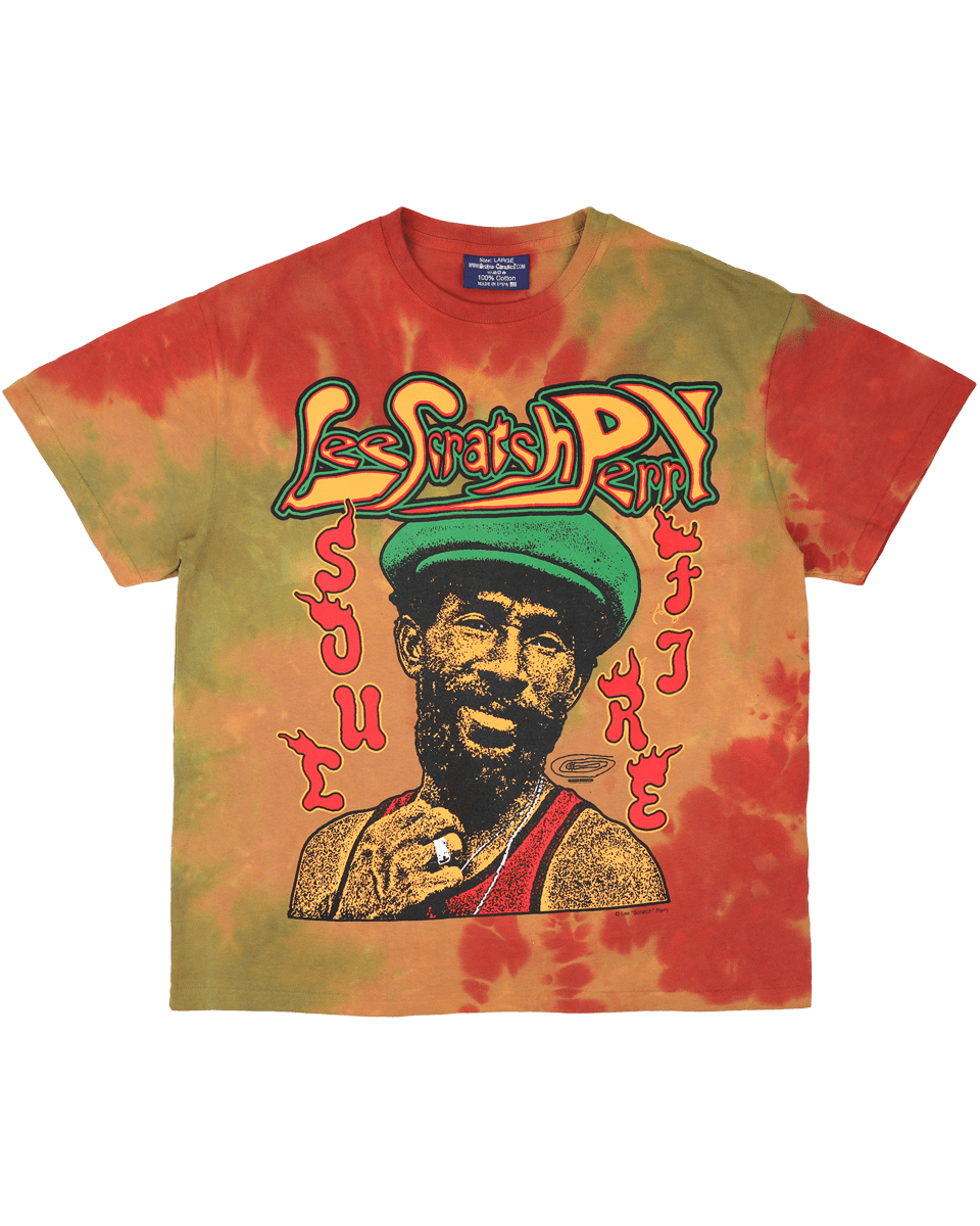 Soul Fire - Tie Dye Tee | Toledope x Lee Scratch Perry | Hand Dyed 100% Cotton
