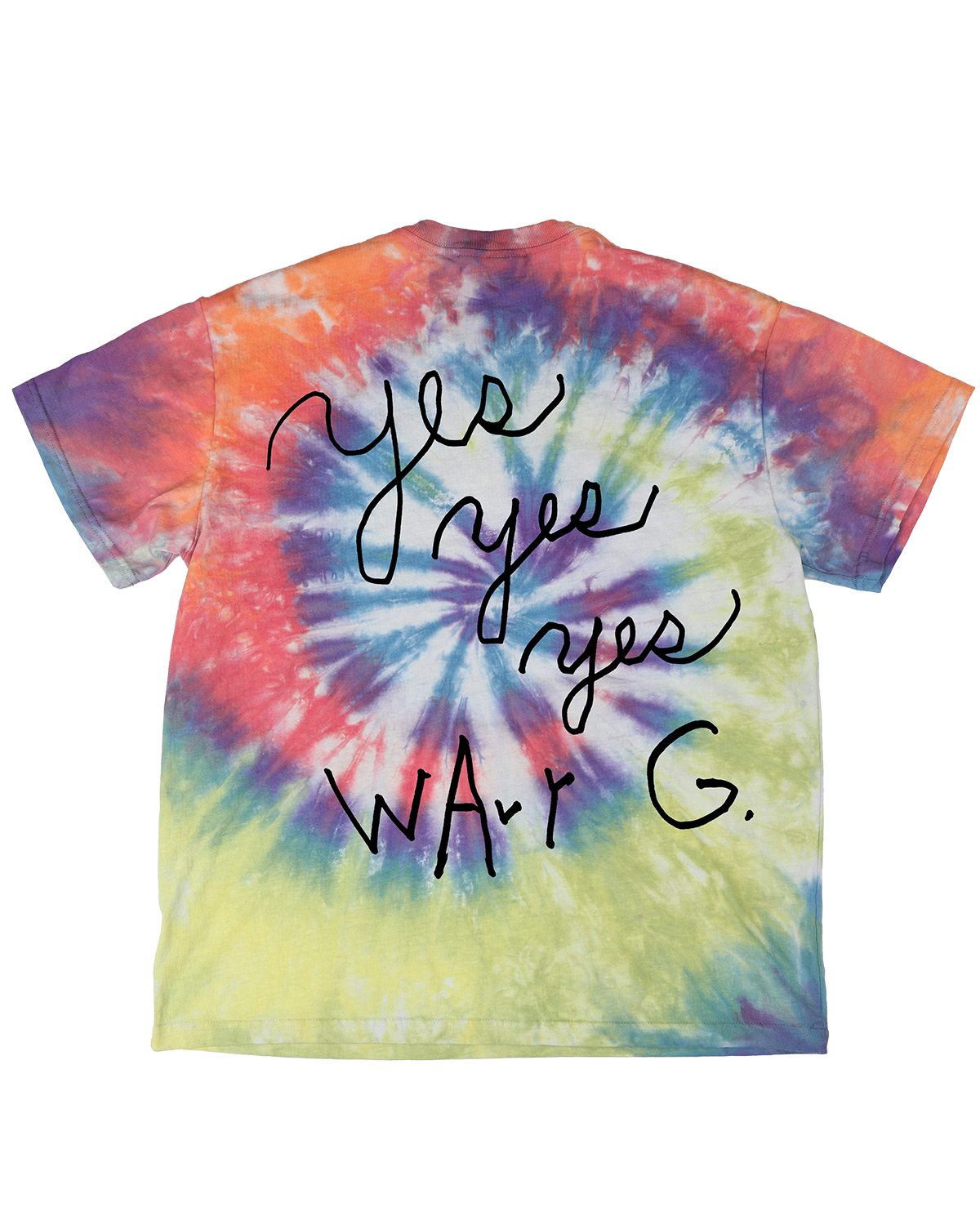 Wavy Gravy Portrait Tee - Dye Tee | Toledope x Camp Winnarainbow | 100% Cotton