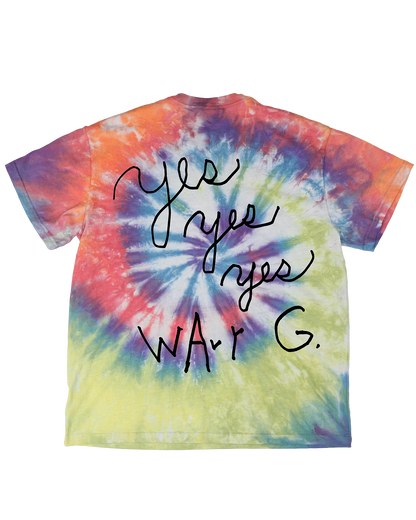 Wavy Gravy Portrait Tee - Dye Tee | Toledope x Camp Winnarainbow | 100% Cotton